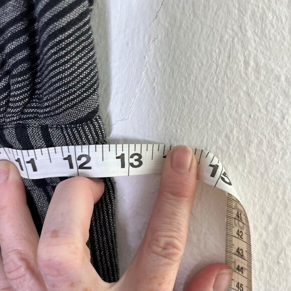 Avatar Striped Sleeveless Midi Dress With Belt Size XXS Halloween Beetlejuice - Picture 15 of 16